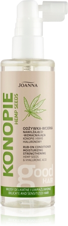 Joanna Cannabis après-shampoing fortifiant aux extraits végétaux pour cuir chevelu sensible