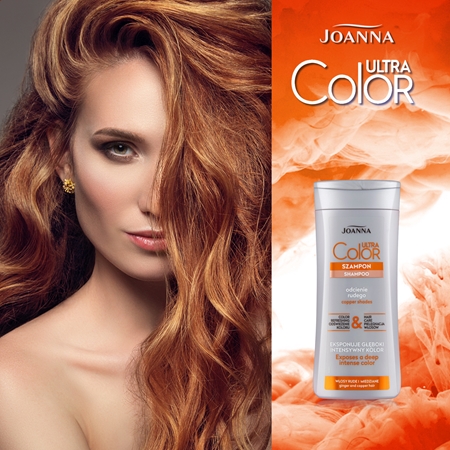 Joanna Ultra Color shampoo for copper hair shades