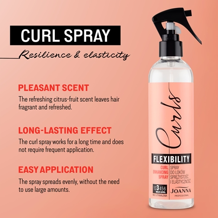 Joanna Professional Curls spray göndör hajra