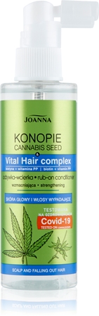 Joanna Cannabis vyživující bezoplachový kondicionér proti padání vlasů