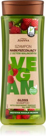 Joanna Vegan Raspberry Vinegar Shampoo für glänzendes und geschmeidiges Haar
