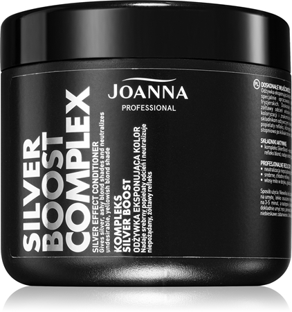 Joanna Silver Boost Complex violetter Conditioner neutralisiert gelbe Verfärbungen