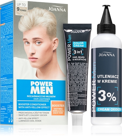 Joanna Power Men tinta per capelli per schiarire i capelli