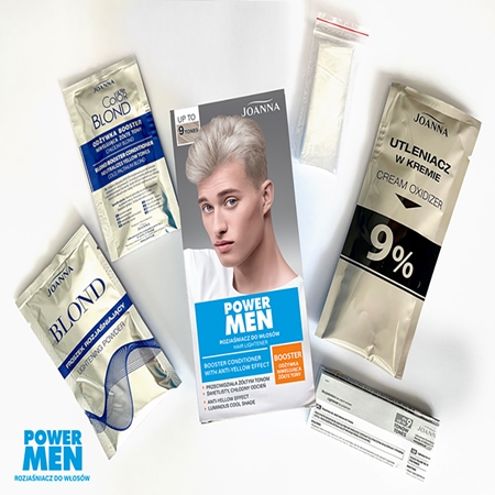 Joanna Power Men Hair Lightener Hair Color for lightening hair