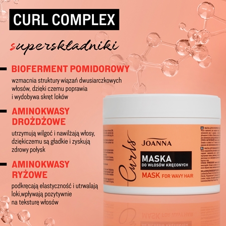 Joanna Curls maseczka do włosów kręconych