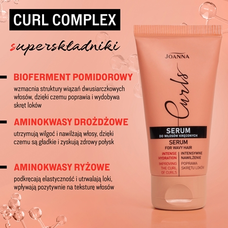 Joanna Curls serum do włosów kręconych
