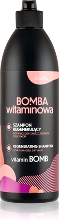 Joanna Vitamin Bomb Regenerating Shampoo Regenierendes Shampoo für trockenes und beschädigtes Haar