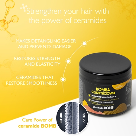 Joanna Ceramide Bomb Concentrated Conditioner balzam s ceramidi