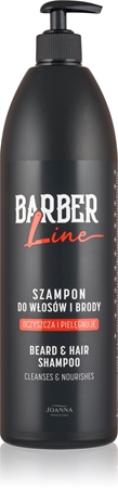 Joanna Barber Line Beard and Hair Shampoo Beard and Hair Shampoo for men