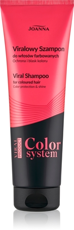 Joanna Color System shampoing illuminateur et fortifiant pour cheveux colorés