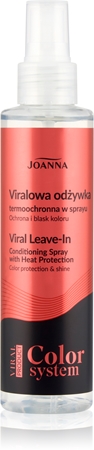 Joanna Color System spray sans rinçage pour cheveux colorés