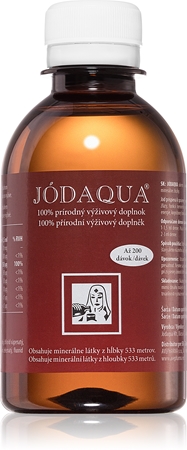 Jódaqua 100% prírodný jód roztok pre správnu funkciu štítnej žľazy
