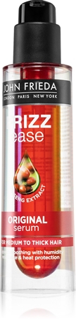 John Frieda Frizz Ease Extra Strenght vyživující sérum pro nepoddajné a krepatějící se vlasy