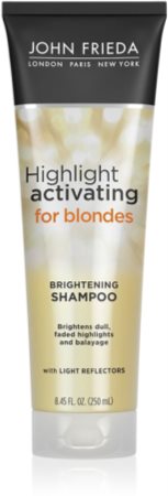 John Frieda Sheer Blonde Highlight Activating sampon hidratant pentru par blond