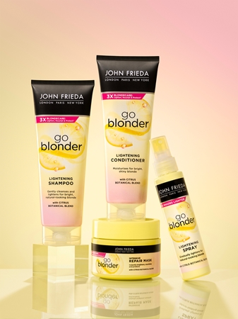 John Frieda Sheer Blonde Go Blonder ξανοιχτικό σαμπουάν για ξανθά μαλλιά