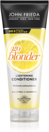 John Frieda Sheer Blonde Go Blonder ξανοιχτικό μαλακτικό για ξανθά μαλλιά