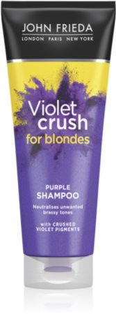 John Frieda Sheer Blonde Violet Crush șampon nuanțator pentru par blond