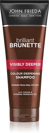 John Frieda Brilliant Brunette Visibly Deeper shampoing brillance pour cheveux bruns