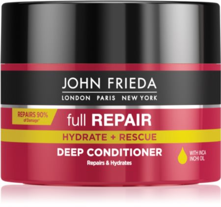 John Frieda Full Repair Hydrate+Rescue mélyregeneráló kondicionáló hidratáló hatással