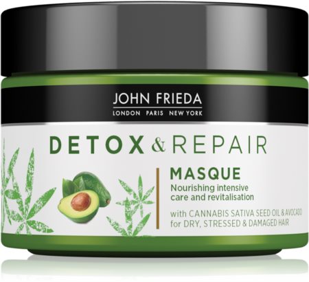 John Frieda Detox & Repair αποτοξινωτική μάσκα για κατεστραμμένα μαλλιά