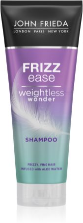 John Frieda Frizz Ease Weightless Wonder glättendes Shampoo für unnachgiebige und strapaziertes Haar