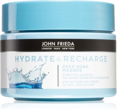 John Frieda Hydra & Recharge hydratační maska pro suché a normální vlasy
