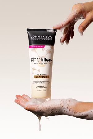John Frieda PROfiller+ Shampoo für mehr Haarvolumen bei feinem Haar