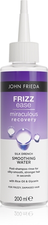John Frieda Frizz Ease Silk Drench Smoothing Water Hair Treatment for brilliant shine