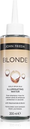 John Frieda Blonde Gold Spun Silk Illumintaing Water Radiance Care for blonde hair