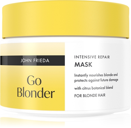 John Frieda Go Blonder Intensive Repair Mask masque régénérateur intense pour cheveux blonds