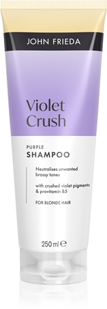 John Frieda Violet Crush Purple Shampoo Violet Shampoo for blonde hair