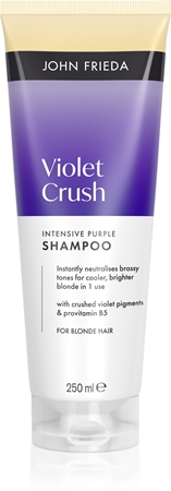 John Frieda Violet Crush Intense Purple Shampoo Violet Shampoo for blonde hair