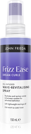John Frieda Frizz Ease Oil-Infused Wave-Revitalising Spray Moisturising Hair Mist for wavy and curly hair