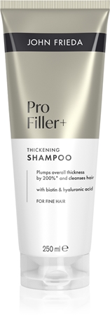 John Frieda PROfiller+ Thickening Shampoo dúsító sampon a finom hajért