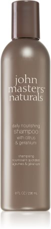 John Masters Organics Citrus & Geranium Daily Nourishing Shampoo tiefenwirksames Reinigungsshampoo für alle Haartypen