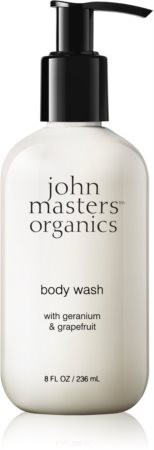 John Masters Organics Geranium & Grapefruit Body Wash Brusegel