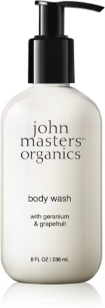 John Masters Organics Geranium & Grapefruit Body Wash gel doccia