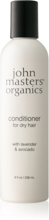 John Masters Organics Lavender & Avocado Conditioner Balsam pentru păr uscat și deteriorat.