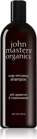 John Masters Organics Spearmint & Meadowsweet Scalp Stimulating Shampoo stimulující šampon pro mastnou pokožku hlavy