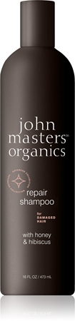 John Masters Organics Honey & Hibiscus erneuerndes Shampoo für beschädigtes Haar