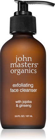 John Masters Organics Jojoba & Ginseng Exfoliating Face Cleanser exfoliační čisticí gel