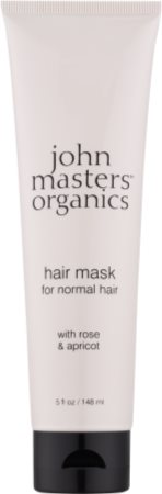 John Masters Organics Rose & Apricot Hair Mask mascarilla nutritiva para cabello