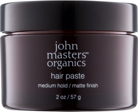 John Masters Organics Hair Paste Medium Hold / Matte Finish Modellierende Haarpaste für mattes Aussehen