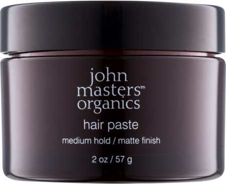 John Masters Organics Hair Paste Medium Hold / Matte Finish διαμορφωτική πάστα για ματ εμφάνιση