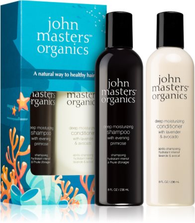 John Masters Organics Dry Hair Set set (para cabello seco)