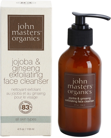 John Masters Organics All Skin Types čistiaci pleťový peeling