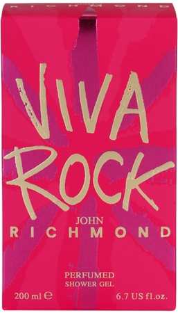 John Richmond Viva Rock gel de ducha para mujer 200 ml