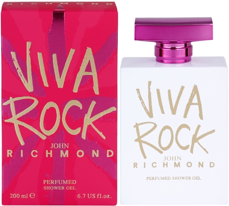 John Richmond Viva Rock gel de ducha para mujer 200 ml