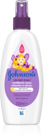 Johnson's® Strenght Drops erősítő kondicionáló gyermekeknek