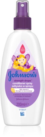 Johnson's® Strenght Drops δυναμωτικό μαλακτικό για παιδιά